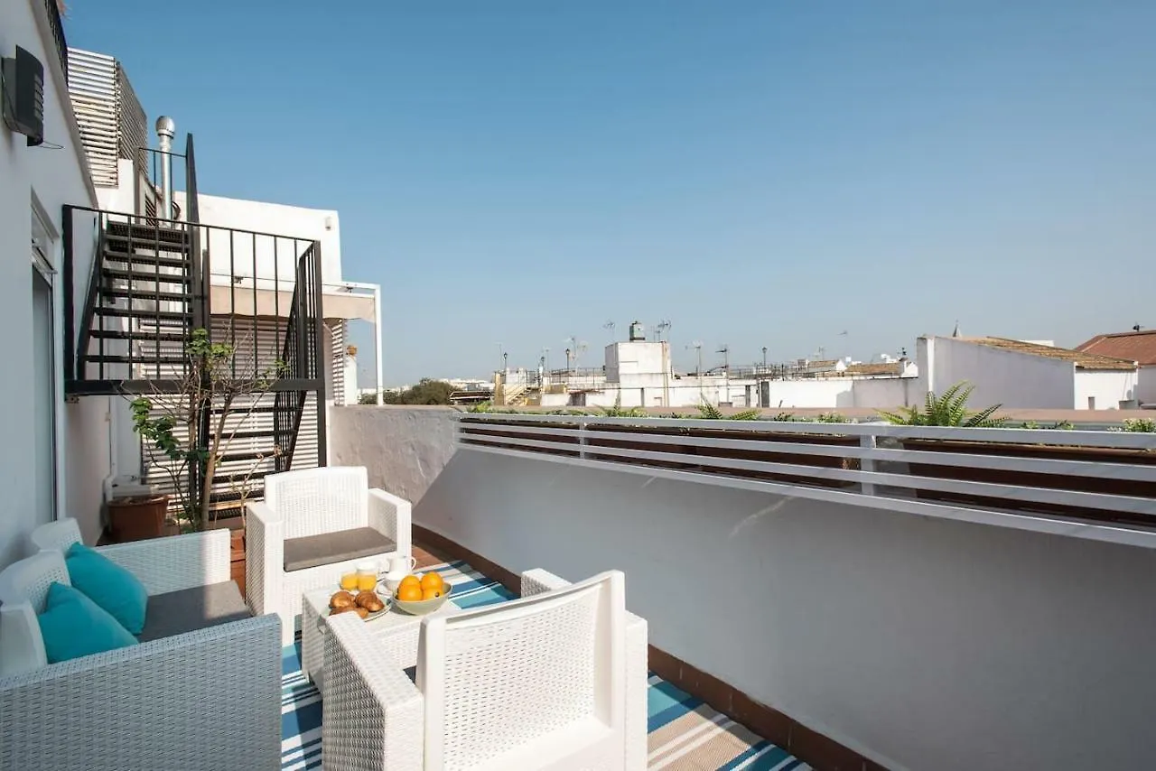 Ático céntrico con vistas Apartamento Sevilla